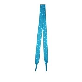 Click here to buy Foot Galaxy 45 Blue with White Dot Printed Shoe Laces by Foot Galaxy.