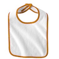Rabbit Skins - Infant Snap Bib, Gold