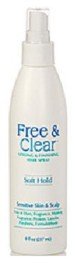 Free & Clear Hair Spray Soft, Easy Hold - 8 oz