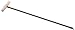 Hardware House LLC 131414 8-Inch Deck Scrub Brush With 48-Inch Handle