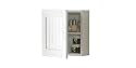 Homz Decorative Wall Storage, Country Chic