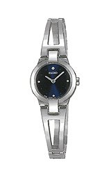 Seiko Womens SUJ703 Dress Silver-Tone Bangle Watch Seiko Womens SUJ703 Dress Silver-Tone Bangle Watch