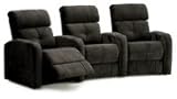 Slade Home Theater 3 Seat Row Leather Recliners from Palliser