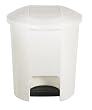 Umbra 8.5-Gallon Step Can, Metallic White