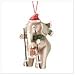 Elephant and Baby Christmas Ornament
