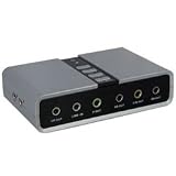 StarTech.com External USB 16BIT 7.1CH To Audio Adapter Sound Card