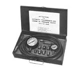 Automatic Transmission And Engine Oil Pressure Tester With Two Gauges In Molded Plastic Storage Case