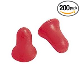 RTSMAX1 - Pre-shaped Ear Plugs,Uncorded,Soil Resistant,200/BX,Pink