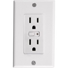 GE 45605 Z-Wave Technology Duplex Receptacle