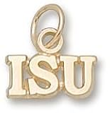 Iowa State Cyclones ISU 3/16 Charm - 14KT Gold Jewelry