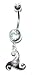 Celtic Symbol Belly Button Ring
