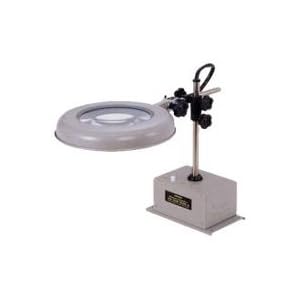 【クリックで詳細表示】照明拡大鏡 ボックススタンド固定式 WIDE-D 3倍 オーツカ光学