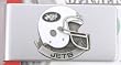 New York Jets Pewter Money Clip