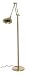 Fulcrum 14420-107 Magnifier Floor Lamp, Antique Brass