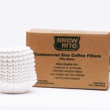 Brew Rite Commerical Size Coffee Filters 1,000 Filters by Brew Rite