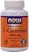 L-Carnitine by NOW Foods - Mental Fitness (1000mg - 100 Vegetarian Tablets)