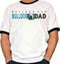 Bulldog Dad Adult Ringer T-Shirt