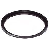 Adorama Step-Up Adapter Ring 72mm Lens to 77mm Filter Size