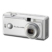 Canon Powershot A400 Silver Digital Camera [3MP, 2x Optical Zoom]