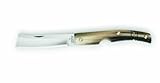 IMAGE OF Consigli Rasolino Cigar Cutter Bovine Horn Handle Regional Knife, 3-1/2-Inch Blade