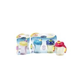 EVENFLO 2 in 1 SipRite Spill-Proof Trainer Cup 7 oz