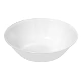 Corelle Livingware 1-Quart Serving Bowl, Winter Frost White