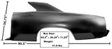 1966-67 Chevelle Quarter Panel for Coupe LH