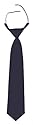 Sicherheits-Krawatte / Security-Krawatte - mit Gummizug - Farbe schwarz