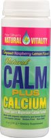 Natural Vitality Natural Calm Plus Calcium Raspberry Lemon, 8 Ounce