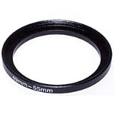  : Adorama Step-Up Adapter Ring 49mm Lens to 55mm Filter Size