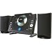 Office Products : Coby CX-CD377 Micro CD Stereo System with AM/FM Tuner with Digital Display and Line-in Input (Silver)