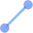 Bioplast Blue Mist Barbell Tongue Ring
