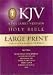 Book KJV Large Print Heritage Reference Bible