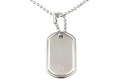 d-Tag Titanium Dog Tag Pendant