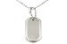 d-Tag Titanium Dog Tag Pendant