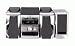 Sony MHC-RXD15AV Pro Logic Home Theater Compact Stereo System