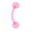 BIOPLAST Pinksicle Eyebrow Ring