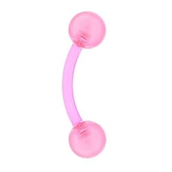 BIOPLAST Pinksicle Eyebrow Ring