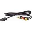 HTC OEM RCA TV Out Cable ACT100 for HTC Fuze, Touch Pro (GSM), Touch Pro (Verizon), Touch Pro (CDMA), Touch Pro 2 (CDMA), Touch Pro2 (GSM), Pure, MyTouch 3G, Tilt2