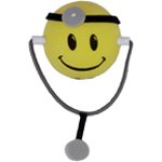 Smiley Doctor Antenna Ball Topper