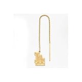 Los Angeles Dodgers LA Threader Earrings - 14kt Yellow Gold