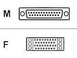 Paradyne Comsphere 3000 Carrier 3X11 Dte Cable DB25M-V.35F 1Ft Not T1 Comp