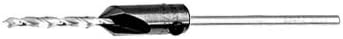 62331 Carbon-Steel Adj. 82 Deg. Countersink Bit - 3/16"Drill, 3/8"Countersink, 1-1/2"OAL