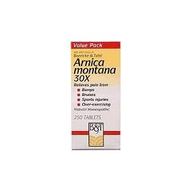 Arnica montana 30X Value Pack 250 Tabs, 30X - Boericke & Tafel