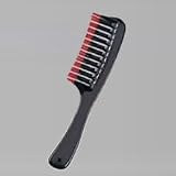 Rucci Large Detangling Black Comb (Pack of 6)