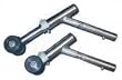 Anti Tippers For Heavy duty Use, Chrome, With Wheels