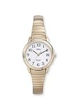 Timex Women's Easy Reader Gold-Tone Expansion Band Watch #T2H351