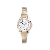 Timex Ladies Easy Reader Gold-Tone Expansion Band Watch #T2H351 by Timex