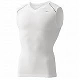 Nike Pro Vent Tight Sleeveless V-Neck in weiß