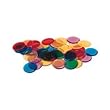 TRANSPARENT COUNTERS 250-PK 3/4 6